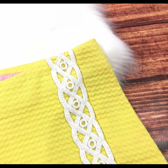 Lilly Pulitzer Liza Shorts NWT Size 8 Sunglow - Picture 5 of 7